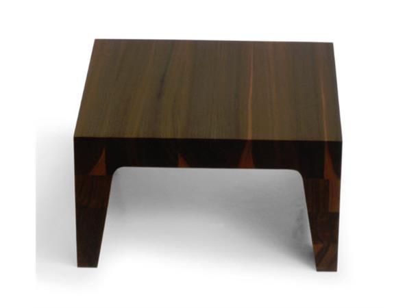 Buffetblokk L 325x325x180mm Valnøtt Heltre - Næringsmiddelgodkjent